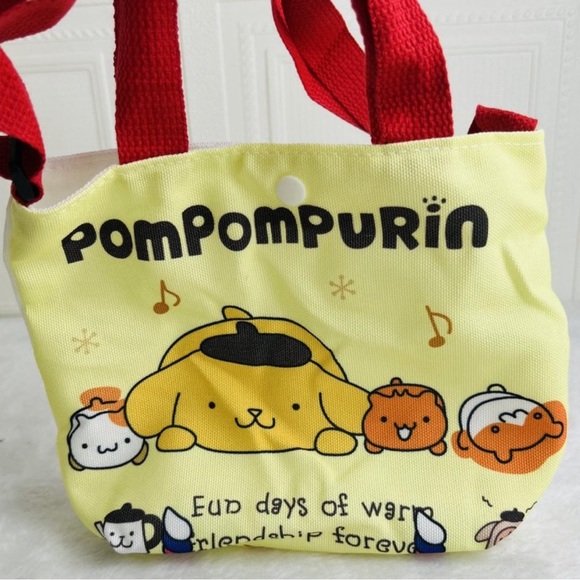 Sanrio Pom Pom Purin Canvas Tote Bag - Picture 3 of 7